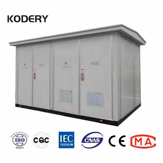 Kodery Box Type Наружная мобильная сборная компактная силовая подстанция Электрическая подстанция